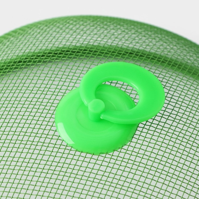 Крышка - сетка для продуктов Доляна &laquo;Вкус&raquo;, d=21 см, цвет МИКС