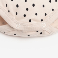 Боди детское с длинным рукавом Крошка Я &laquo;Киса&raquo;, рост 68-74 см, цвет бежевый