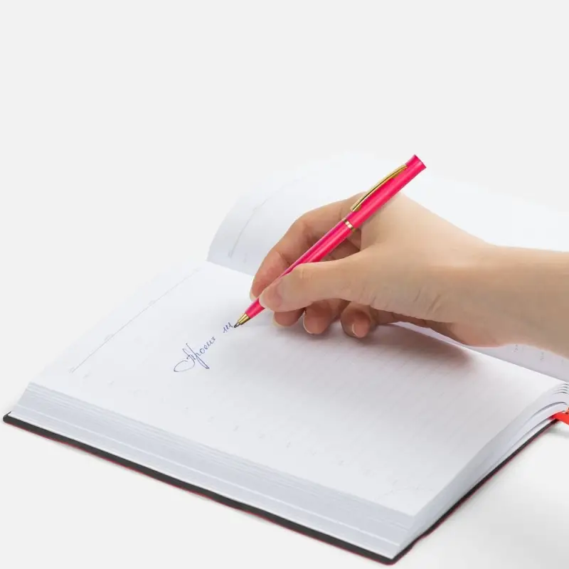 Ручка шариковая Euro Gold, розовая