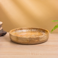 Блюдо "Пряник" дерево манго 25,5х25,5х6 см