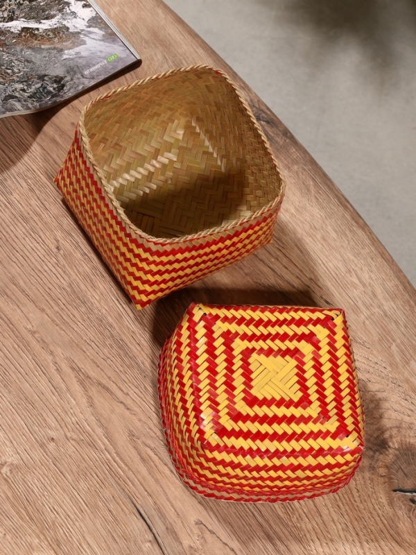 Корзинка плетеная "Севилья" 16х16х12 см