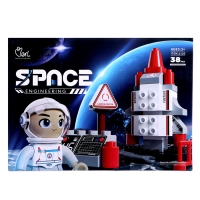 Конструктор &laquo;Большие Блоки. Космос&raquo;, 38 деталей