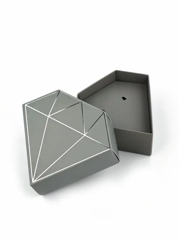 Коробка подарочная под бижутерию &laquo;Серая, тиснение&raquo;, 10 х 9 х 3.5 см