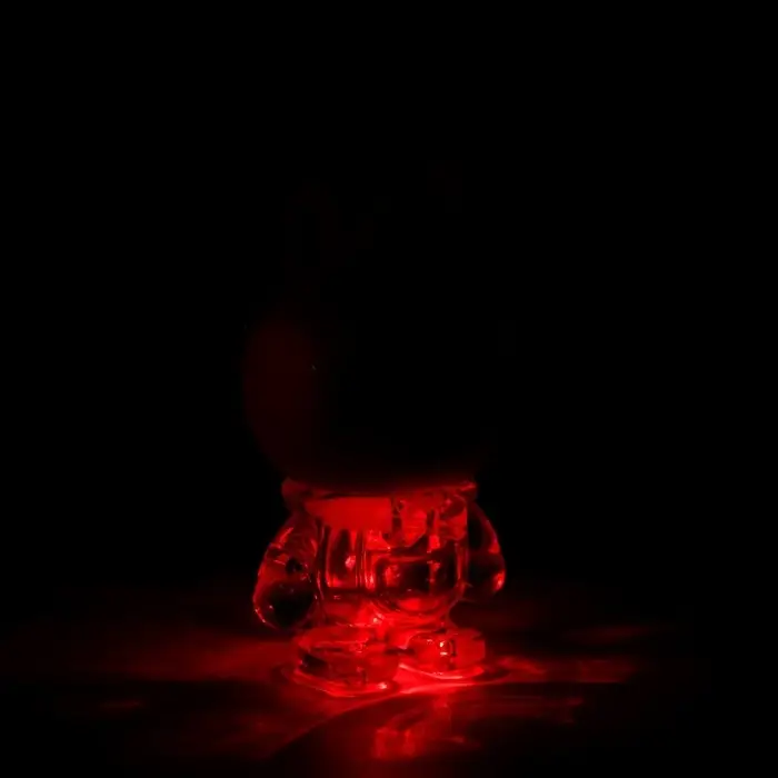 Фонарик брелок для ключей на кольце &laquo;Заяц&raquo;, 3&times;AG3, МИКС