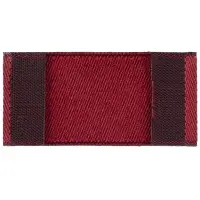 Лейбл тканевый Epsilon, XXS, бордовый