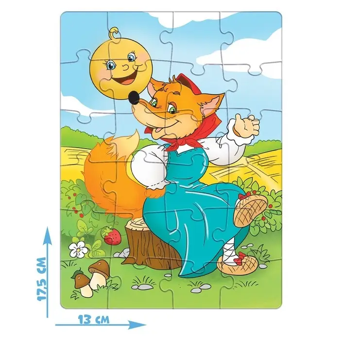 Пазл &laquo;Колобок&raquo;, 24 элемента