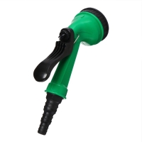 Пистолет для полива, 5 режимов, под шланги 1/2" (12 мм), 3/4" (19 мм), 1" (25 мм), пластик, Greengo