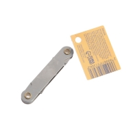 Резьбомер ТУНДРА, метрическая резьба, 0.5 - 7 мм