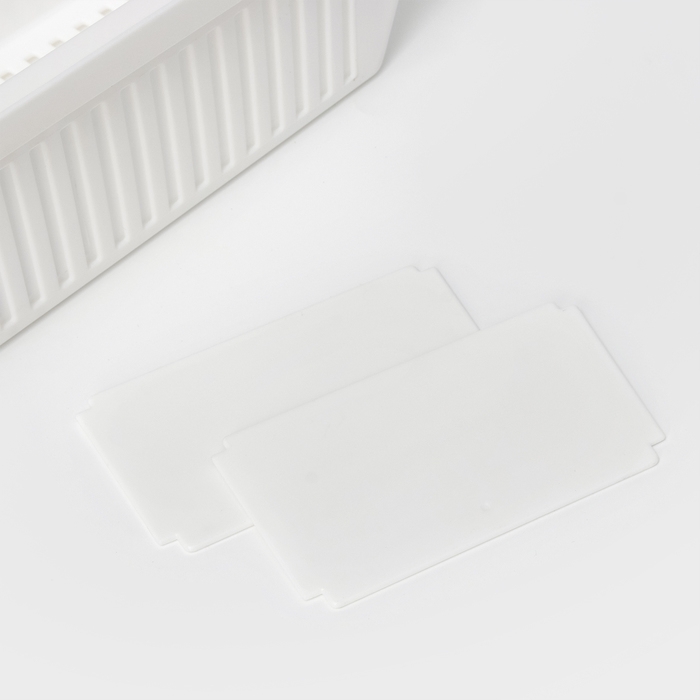 Полка на ванну Toys, 57-89 см, цвет снежно-белый