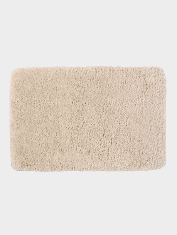 Коврик Savanna, 40&times;60 см, ворс 2 см, микрофибра, бежевый