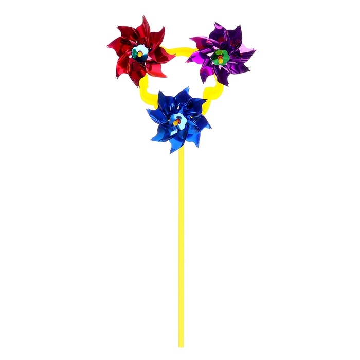 Штекер Штекер "Ветерок тройной" 6х18х39см, набор 5шт, МИКС (9943810)