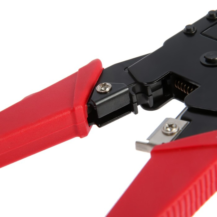 Кримпер ЛОМ, 200 мм, для обжима компьютерных RJ-45 и телефонных RJ-11/12 клемм Кримпер ЛОМ, 200 мм, для обжима компьютерных RJ-45 и телефонных RJ-11/12 клемм