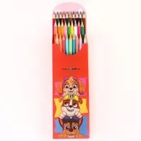 Пенал-футляр пластиковый, 75&times;195&times;25 мм, сборный, &laquo;Щенячий патруль&raquo;