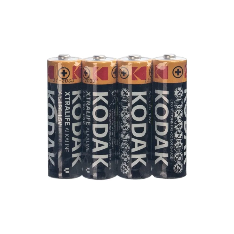 Батарейка Kodak XTRALIFE LR06 AA shrink 4 Alkaline 1.5V