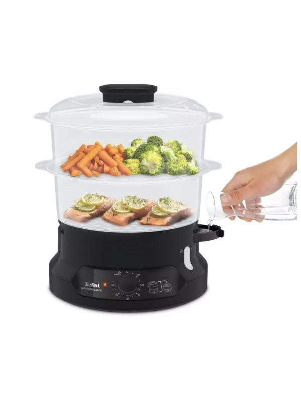 Электрическая пароварка Minicompact VC139810, с 2 корзинами