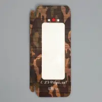 Коробка для шоколада, кондитерская упаковка, &laquo;С 23 Февраля&raquo;, с окном, 17.3 х 8.8 х 1.5 см