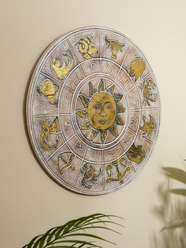 Панно резное МДФ "Гороскоп", 40х40х0,6 см