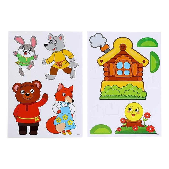 3D конструктор &laquo;Народные сказки, колобок&raquo;