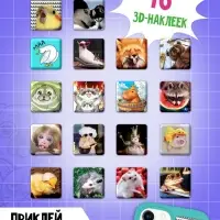 Книжное комплектное издание "Мемный набор" + вложение (ролик, 3д стикеры, значки, брелок)