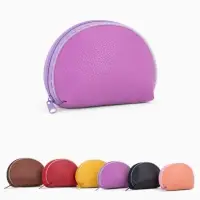 Кошелёк монетница женская на молнии, цвет МИКС