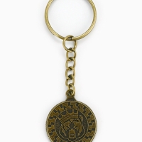 Брелок для ключей, металлический &laquo;Настоящий мужчина&raquo; , диам. 2.5 см