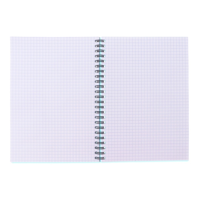 Тетрадь А5, 80 листов в клетку на гребне ErichKrause "Pastel", пластиковая обложка, блок офсет, белизна 100%, МИКС
