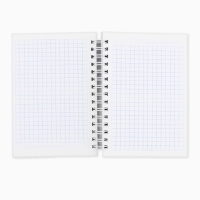 Записная книжка А6, 100 листов, в клетку "Розовый"