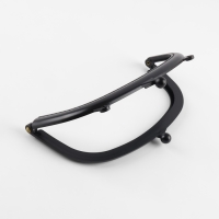 Фермуар пришивной, 21 × 10 см, цвет чёрный/антик Фермуар пришивной, 21 × 10 см, цвет чёрный/антик