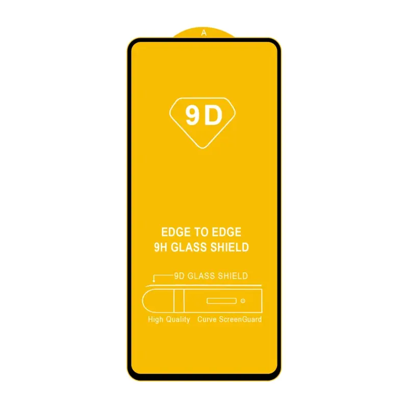 Защитное стекло Xiaomi Mi 10T Lite с рамкой 9H Full Glue без упаковки (25 шт./уп.)