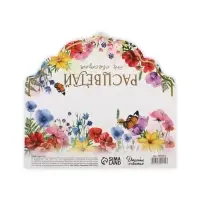 Конверт для денег &laquo;Расцветай&raquo;, акварельный картон, тиснение, конгрев 19 х 9 см