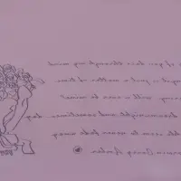 Пленка в листах, 58&times;58 см, "Мысли о тебе..", пудра светлая, 50 микрон