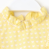 Платье детское с крылышками KAFTAN, размер 34 (122-128 см), цвет жёлтый Платье детское с крылышками KAFTAN, размер 34 (122-128 см), цвет жёлтый