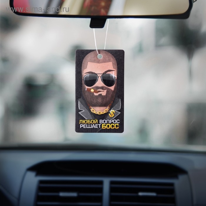 Ароматизатор в машину Luazon «БОСС», аромат цитрус Ароматизатор в машину Luazon «БОСС», аромат цитрус