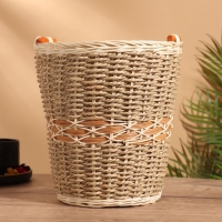 Корзина плетеная 24x24x26 см, ротанг