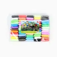 Пластилин воздушный &laquo;Пиксели&raquo;, 60 цветов