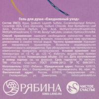 Гель для душа во флаконе шампанское &laquo;Счастья и красоты!&raquo;, 250 мл, аромат сочных фруктов, ЧИСТОЕ СЧАСТЬЕ