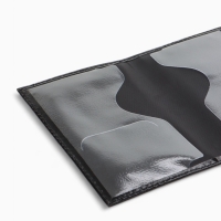 Обложка для паспорта, цвет чёрный