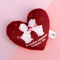 Мягкий магнит &laquo;В моём сердце только ты&raquo;, сердце