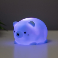 Ночник "Толстопуз" 2Вт LED LR44 голубой 6х5х4см Ночник "Толстопуз" 2Вт LED LR44 голубой 6х5х4см