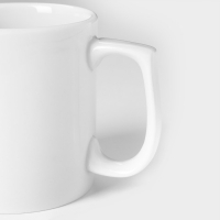 Кружка фарфоровая &laquo;Евро&raquo;, 350 мл