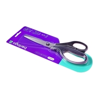 Ножницы 21см Berlingo "Easycut 350" ассорти, эргономичные ручки, мягкие вставки, европодвес