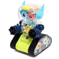 Робот с шестерёнками «Минибот», русское озвучивание, световые эффекты, цвет зелёный Робот с шестерёнками «Минибот», русское озвучивание, световые эффекты, цвет зелёный