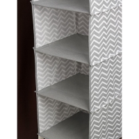 Органайзер подвесной &laquo;Симетро&raquo;, 4 отделения, 80&times;30&times;30 см, цвет серый