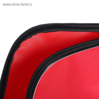 Папка для чертежей и рисунков А3, 470 х 350 х 20 мм, с ручками, текстильная, Calligrata Стандарт, Красная, плотность 600D Папка для чертежей и рисунков А3, 470 х 350 х 20 мм, с ручками, текстильная, Calligrata Стандарт, Красная, плотность 600D