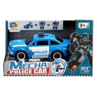 Конструктор винтовой &laquo;Полицейская&raquo;, 2 в 1 робот-машина