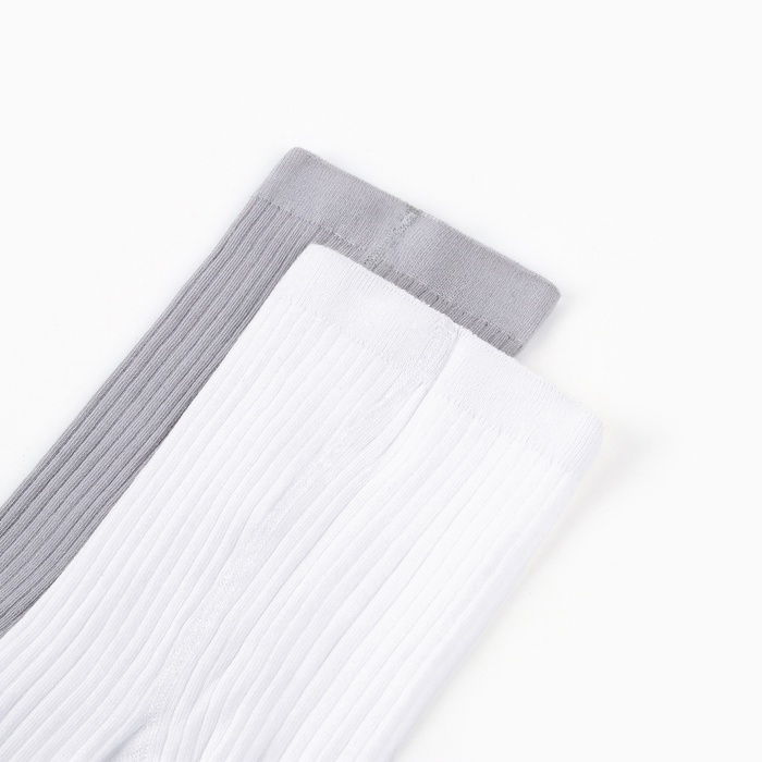 Набор детских колготок KAFTAN BASIC 116-122 см, экрю/серый Набор детских колготок KAFTAN BASIC 116-122 см, экрю/серый