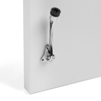 Фиксатор дверной LOCKLAND, "козья ножка", цвет хром Фиксатор дверной LOCKLAND, "козья ножка", цвет хром