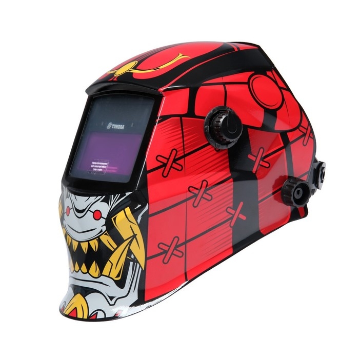 Маска сварщика ТУНДРА Ф5, хамелеон, 93х43 мм, DIN 9-13, внешняя регулировка, Li п/п Маска сварщика ТУНДРА Ф5, хамелеон, 93х43 мм, DIN 9-13, внешняя регулировка, Li п/п