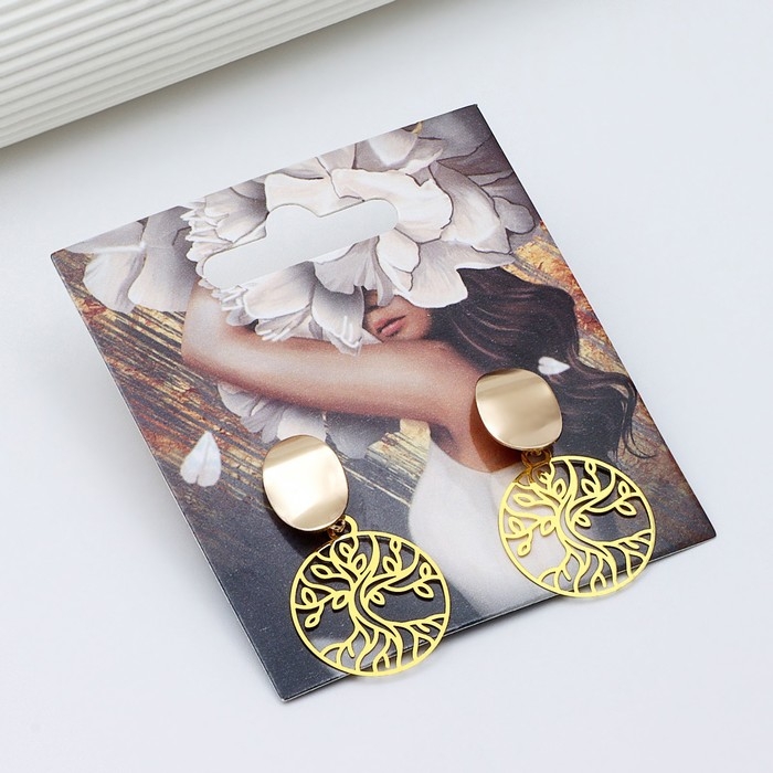 Серьги &laquo;Нежность&raquo;, 2.5 х 4 см 1