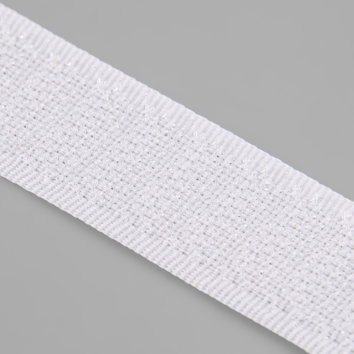 Липучка &laquo;Крючок&raquo;, 20 мм &times; 25 &plusmn; 1 м, цвет белый